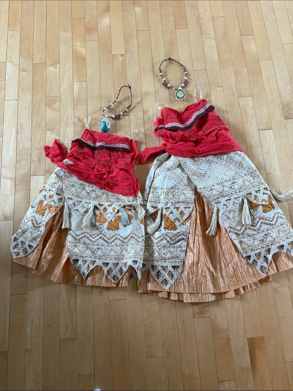 Disney Moana Dresses and Necklaces